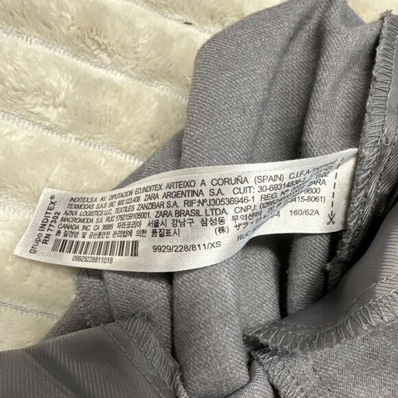 Zara Womens Gray Drawstring Pants Size XS - Picture 7 of 7